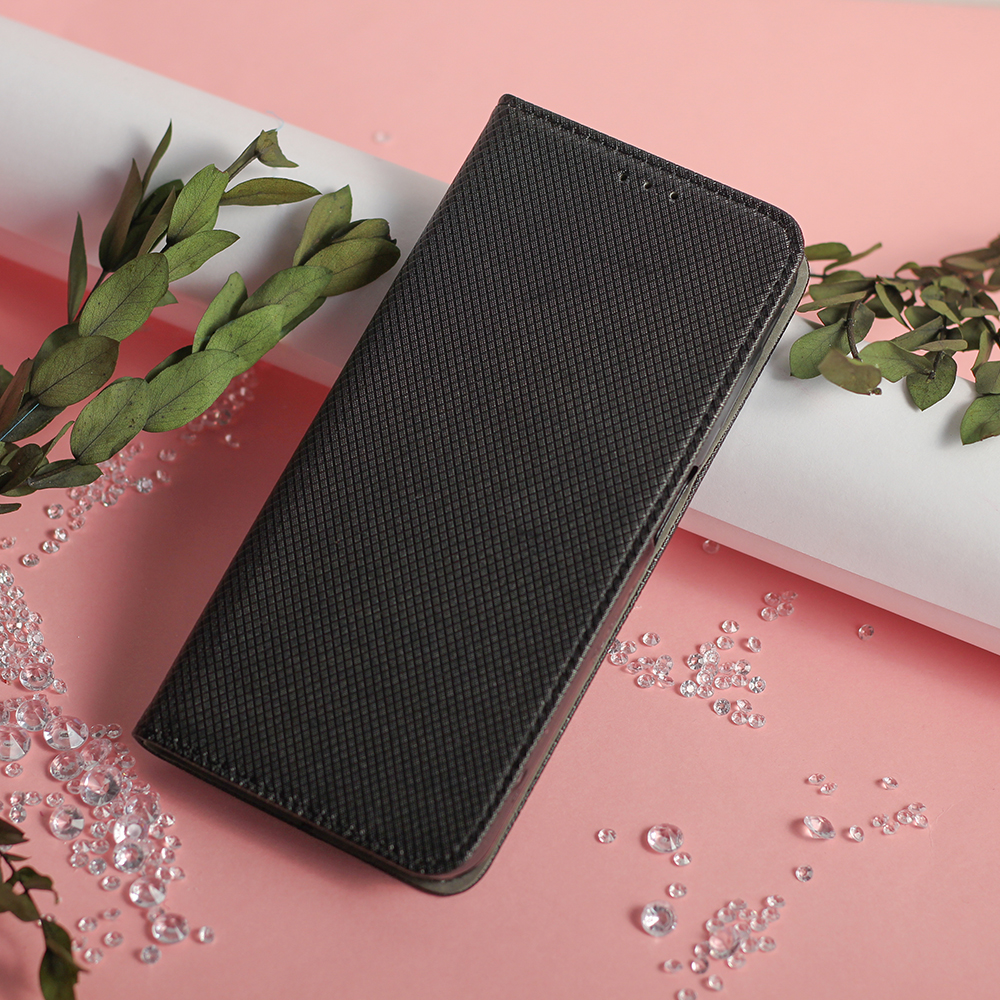 Smart Magnet maciņš Huawei Y7 2019, melns
