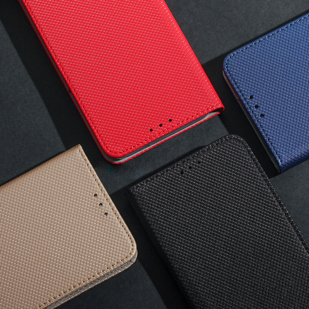 Smart Magnet maciņš Motorola Moto G56, zeltains