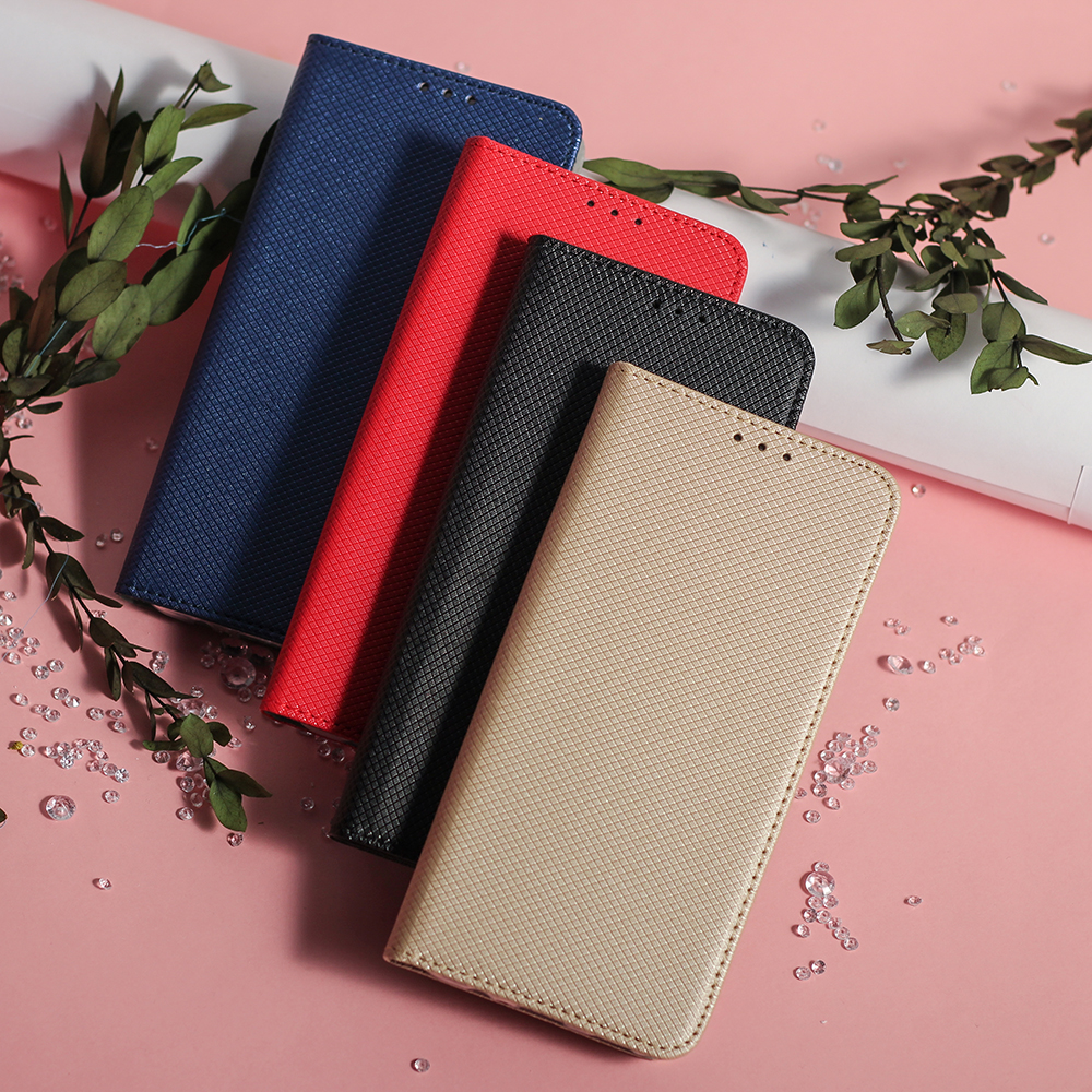 Smart Magnet maciņš Xiaomi Redmi Note 14 Pro 5G (Globāls) / Note 14 Pro Plus 5G (Globāls) sarkans