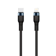 Setty kabelis USB-C - Lightning 1m 3A KSC-L-131, melns