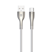 Forever kabelis Sleek USB - USB-C 1,0 m 3A, balts