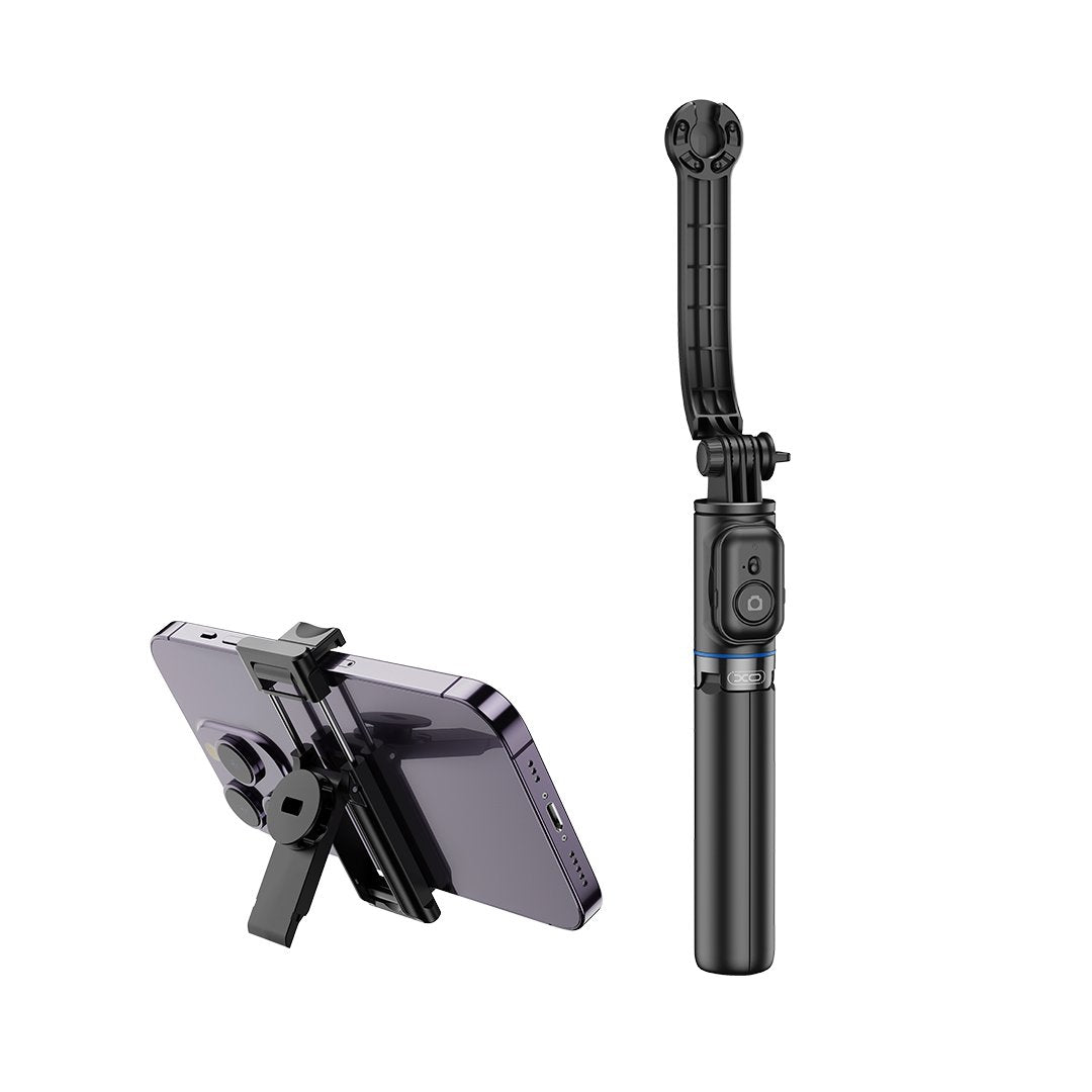 XO Bluetooth selfija kāts trīskājis SS13 melns 106cm