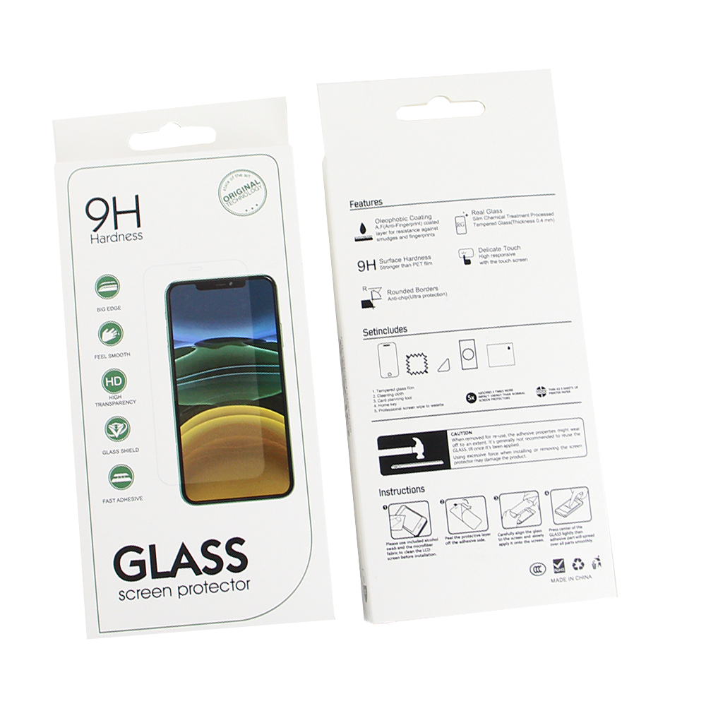 Aizsargstikls 2,5D iPhone 12 Mini 5,4" (10 gab.)