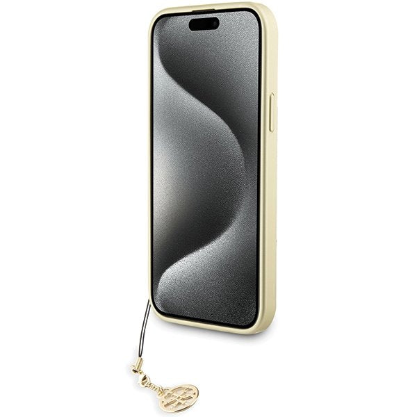 Guess vāciņš iPhone 15 Pro Max 6,7", pelēks (GUHCP15XGF4GGR)