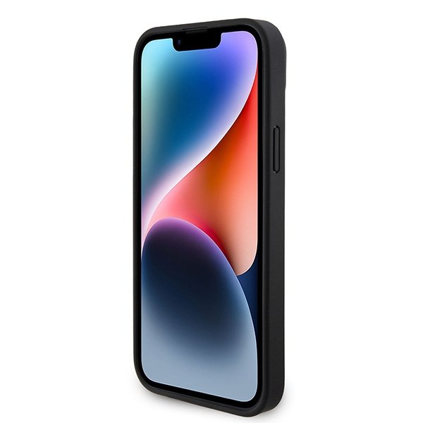Guess vāciņš iPhone 15 Plus 6,7", melns (GUHCP15MP4TDSCPK)