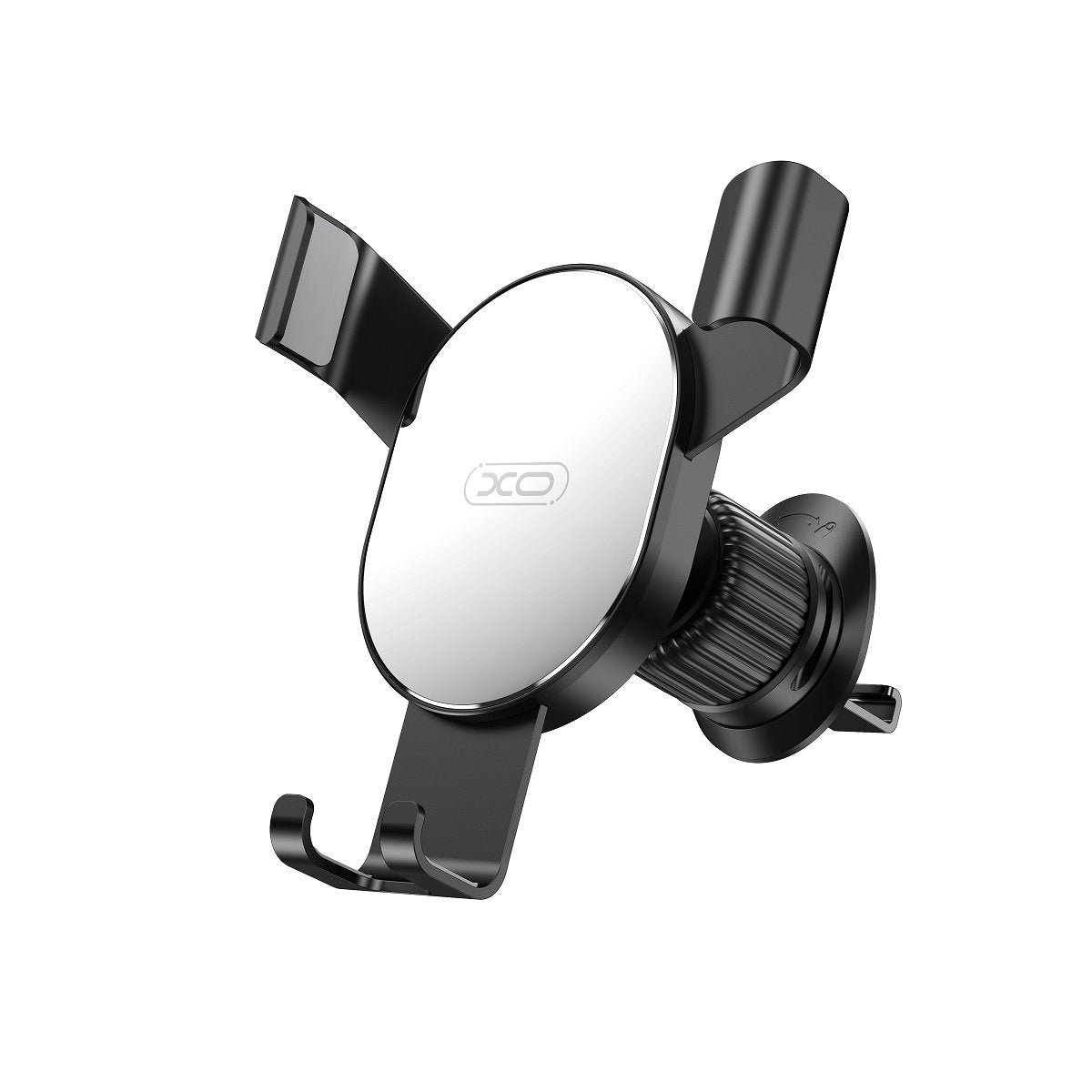XO auto turētājs 126 sudrabains-melns ventilācijas restē