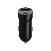Maxlife auto lādētājs MXCC-04 PD QC 1x USB-C 1x USB 20W, melns