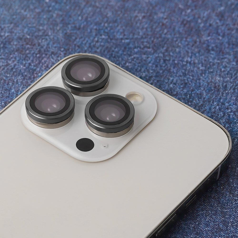 Samsung Galaxy S24 Plus briļļu lēcu komplekts ar melnu rāmi (3 gab.)