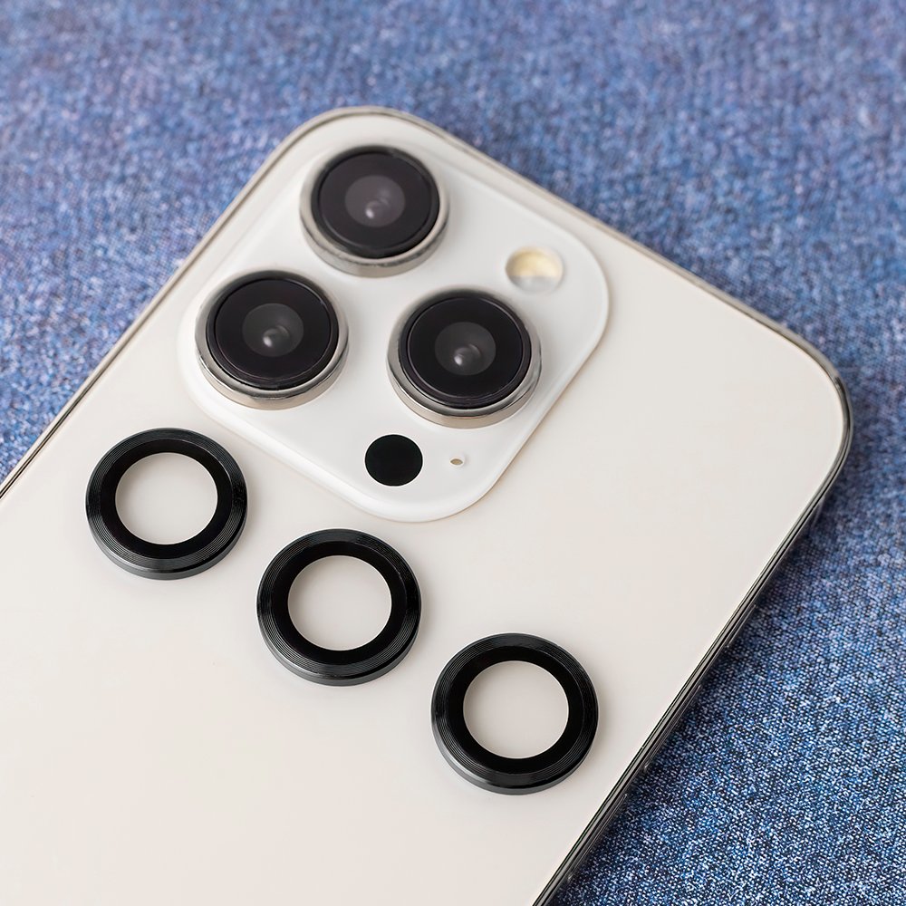 Samsung Galaxy S25 Ultra briļļu lēcu komplekts ar melnu rāmi (5 gab.)