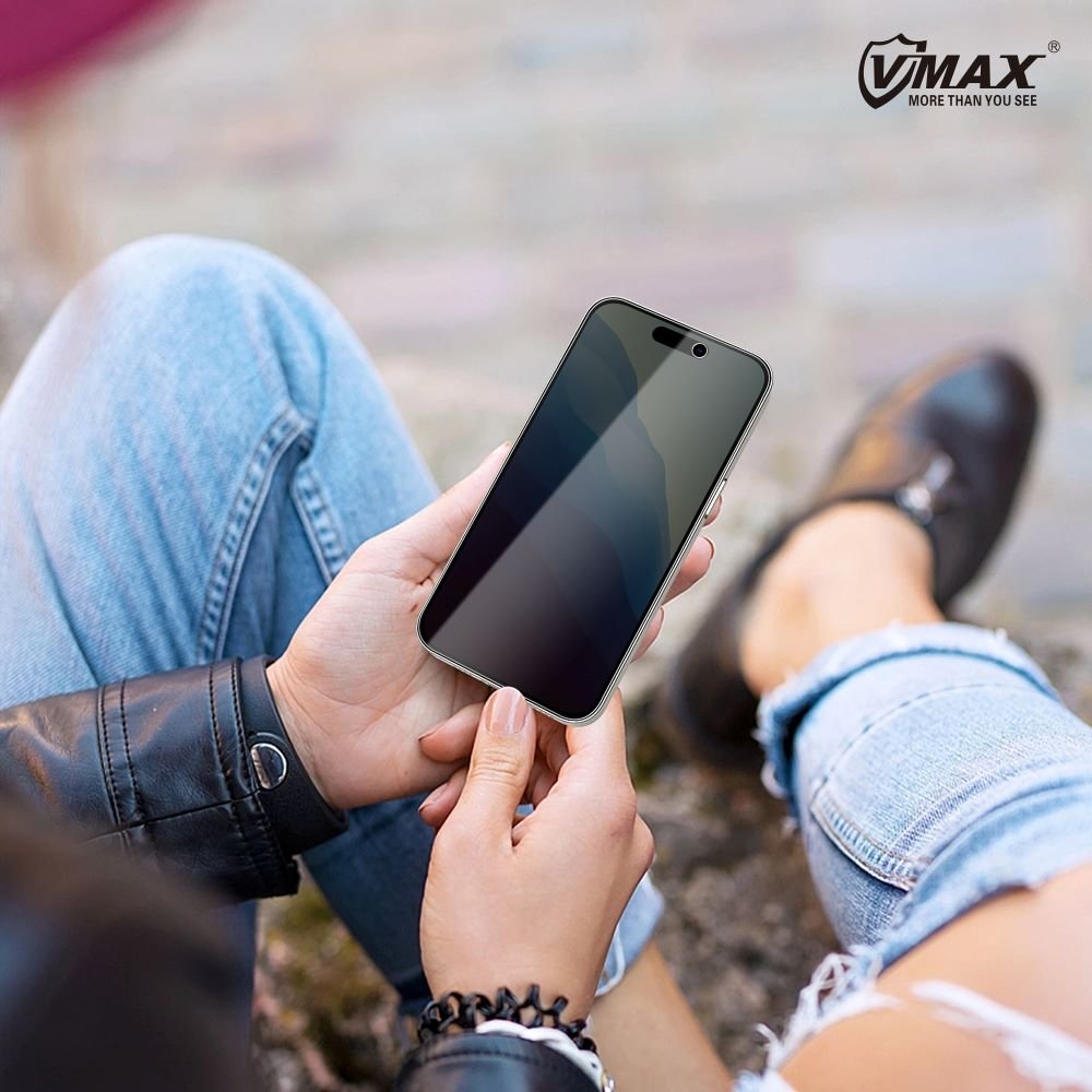 Vmax rūdīts stikls 0.33mm 2,5D ļoti dzidrs privātuma stikls iPhone 7 / 8 / SE2020 / SE2022