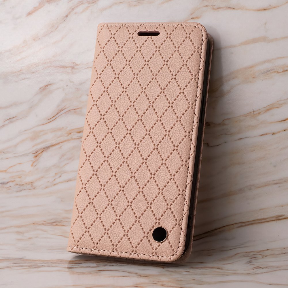 Smart Caro maciņš Samsung Galaxy A20e (SM-A202F), bēšs