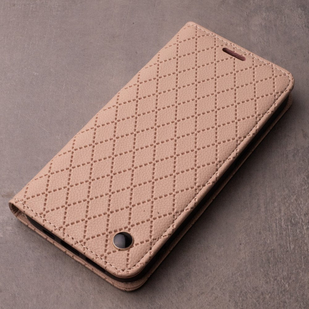 Smart Caro maciņš Samsung Galaxy A20e (SM-A202F), bēšs