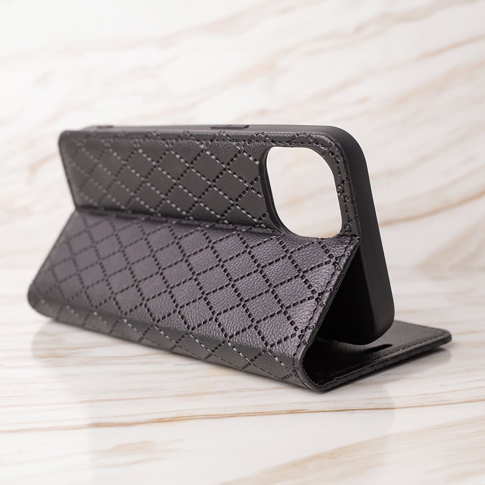Smart Caro maciņš Samsung Galaxy A16 4G / A16 5G, melns
