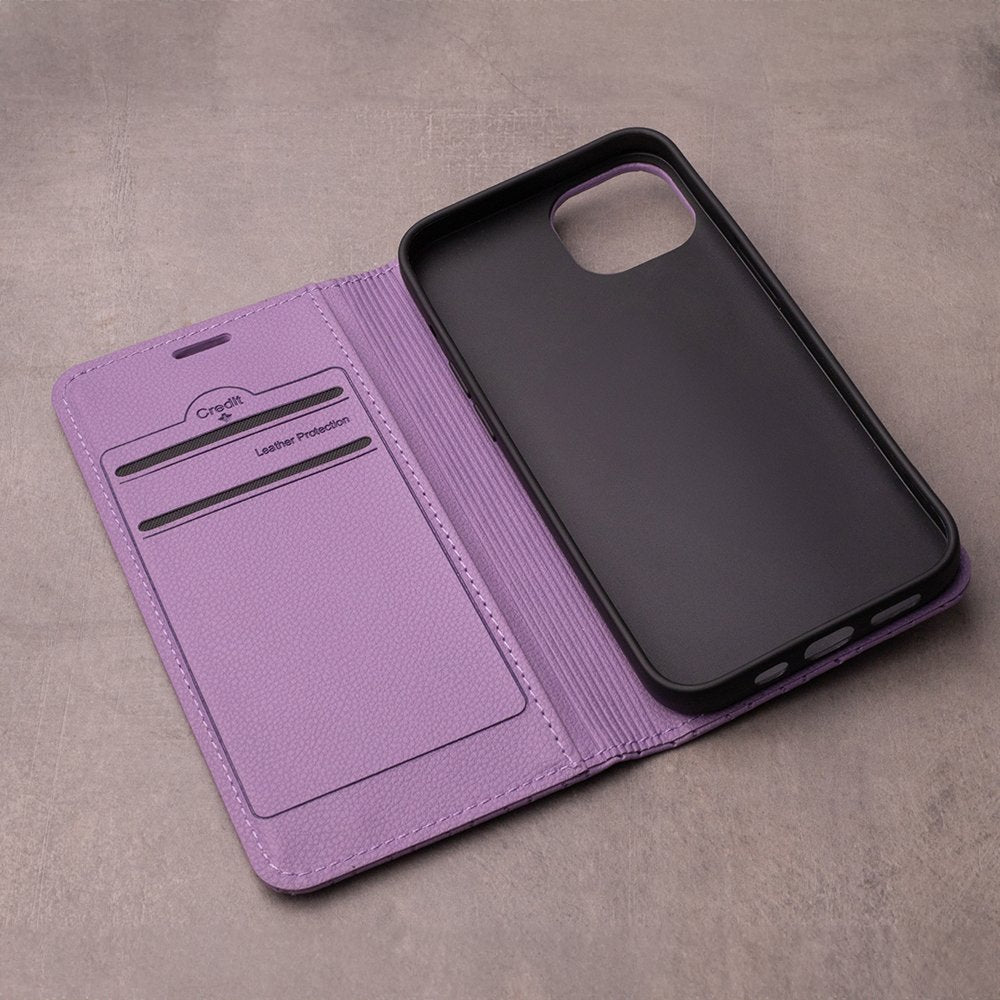 Smart Caro maciņš Motorola Edge 40 Neo, violets