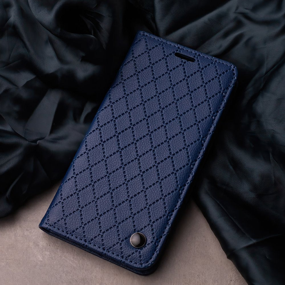 Smart Caro maciņš Xiaomi Redmi Note 15 5G (EU), tumši zils