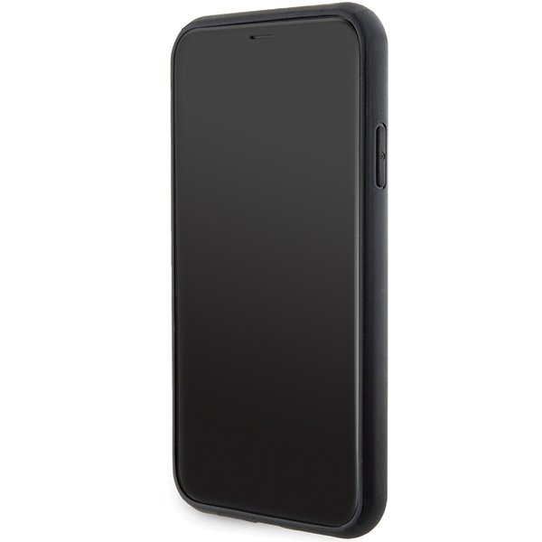 Karl Lagerfeld vāciņš iPhone 11, melns (KLHCN61GSAKCPK)