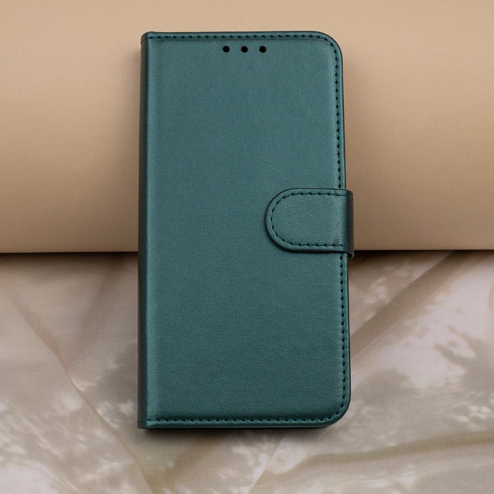 Smart Classic maciņš Samsung Galaxy S25 Plus, tumši zaļš