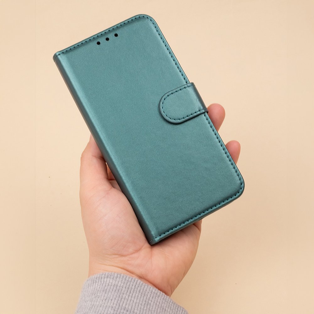Smart Classic maciņš Samsung Galaxy S25 Plus, tumši zaļš