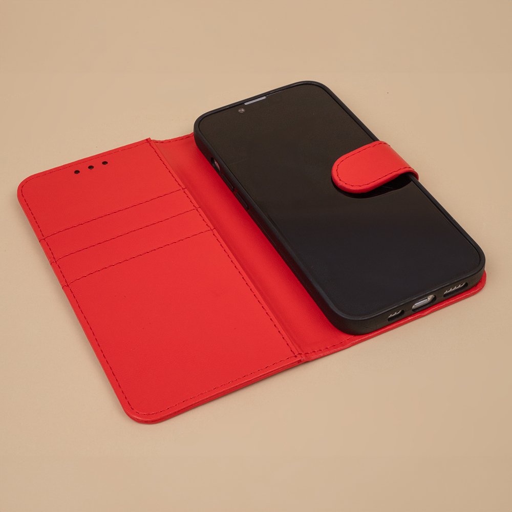 Smart Classic maciņš Samsung Galaxy S25 Plus, sarkans