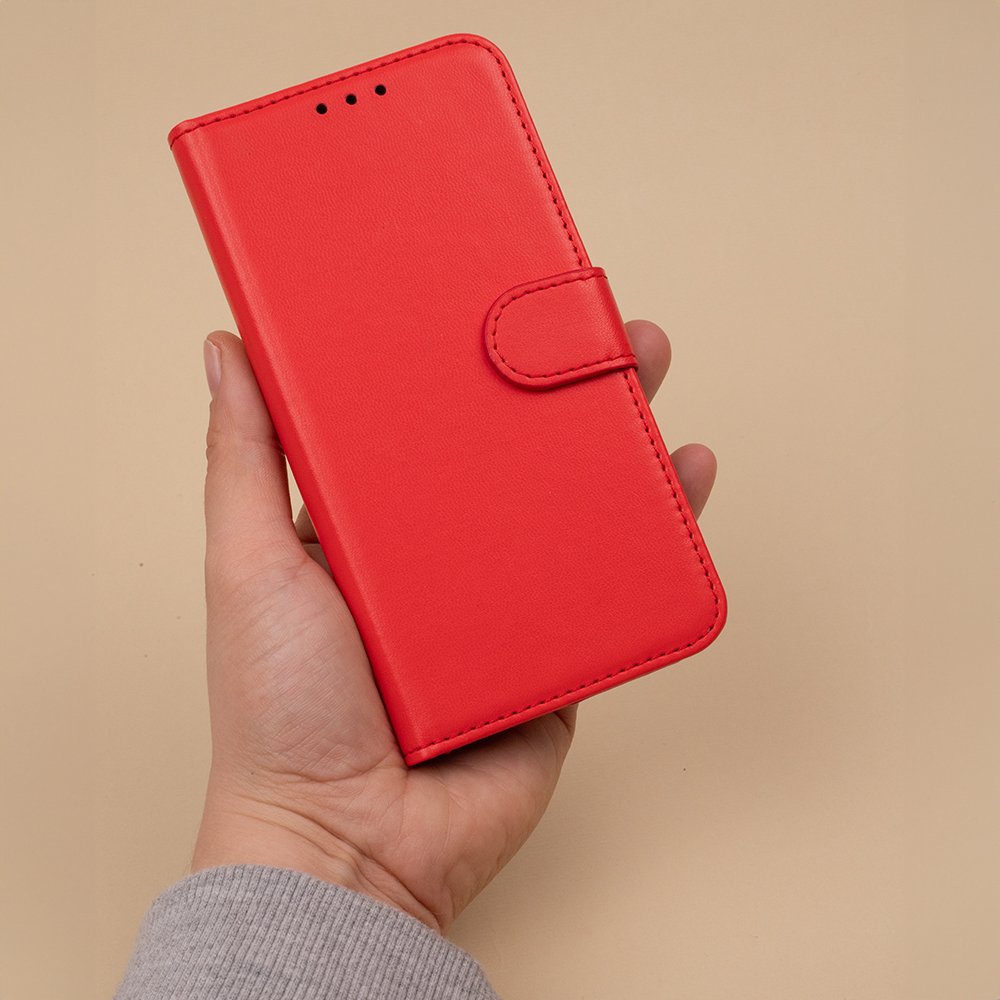 Smart Classic maciņš Samsung Galaxy S25 Plus, sarkans