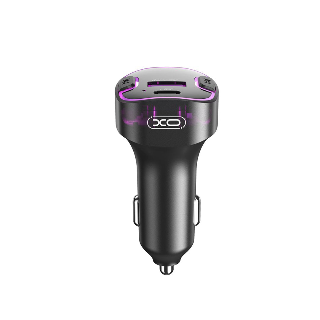 XO Bluetooth auto lādētājs FM raidītājs BCC12 MP3 3,1A, melns