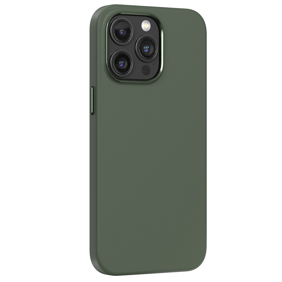 Comma Nature MagSafe vāciņš iPhone 15 Plus, zaļš