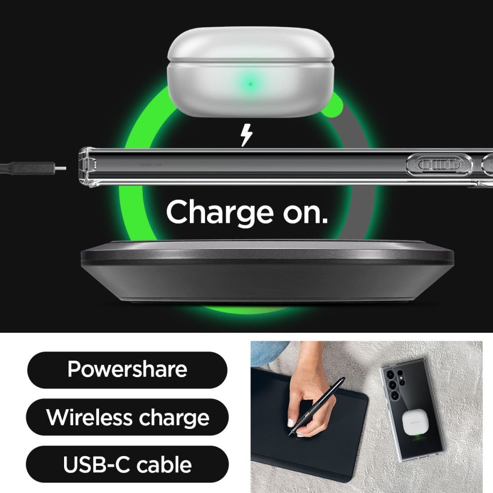 Spigen Ultra Hybrid vāciņš Samsung Galaxy 24 Ultra, caurspīdīgs