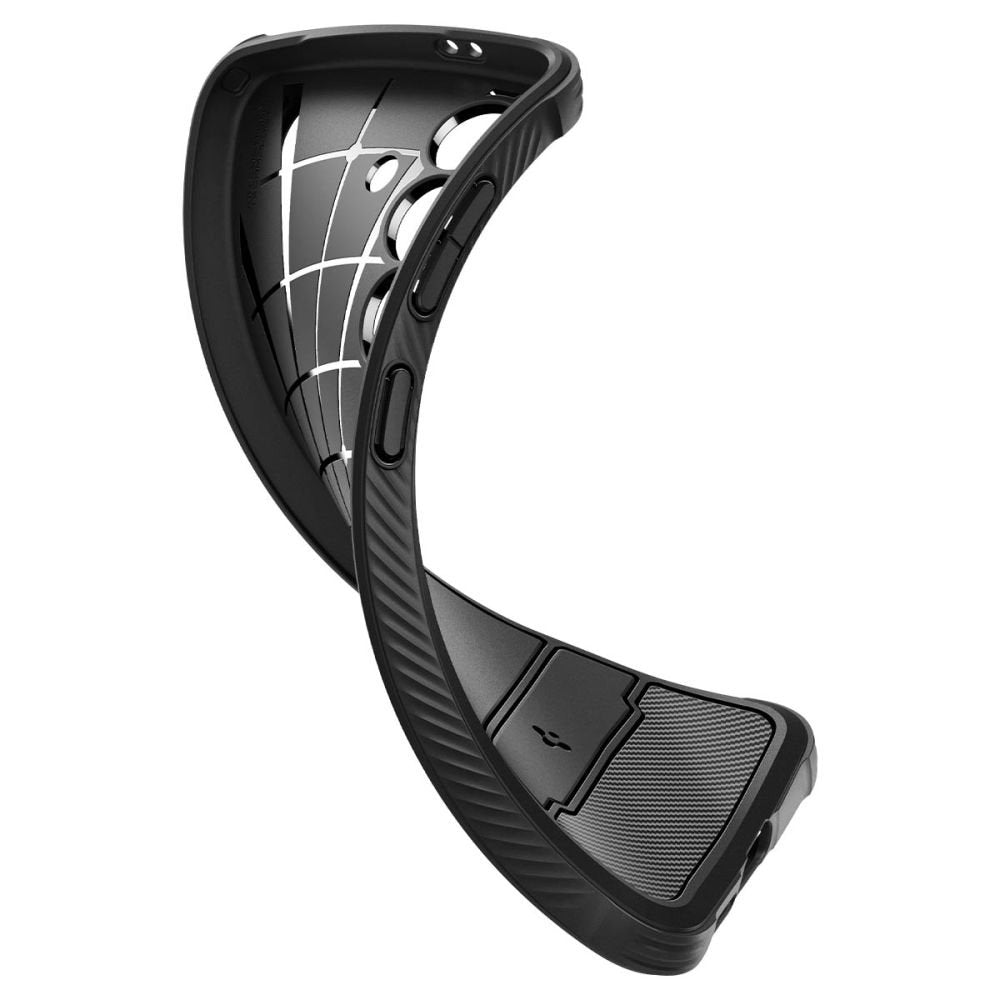 Spigen Rugged Armor vāciņš Samsung Galaxy S24, matēts melns