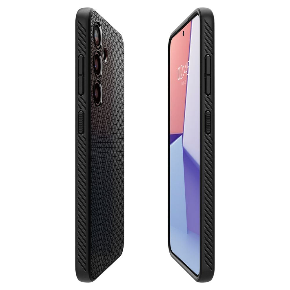 Spigen Liquid Air vāciņš Samsung Galaxy S24, matēts melns
