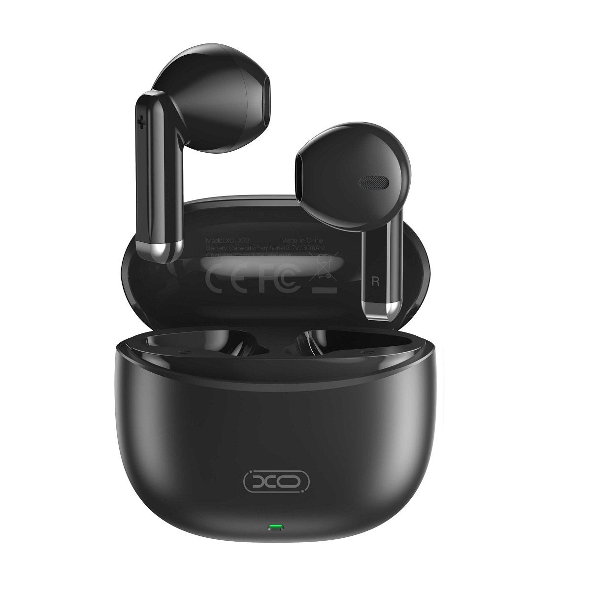 XO Bluetooth austiņas X33 TWS, melnas