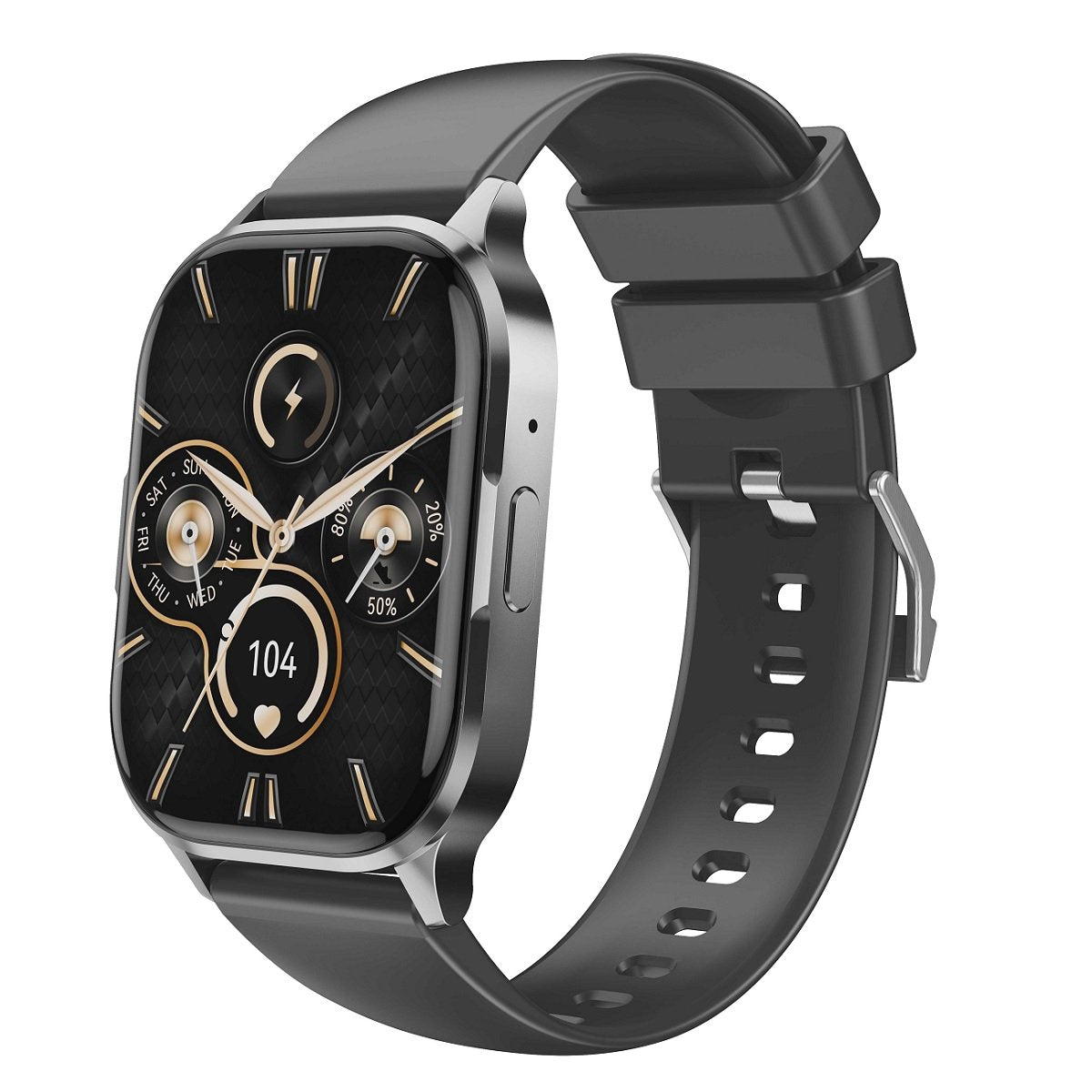 XO viedpulkstenis J10 Amoled, melns