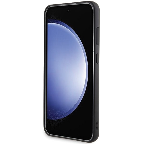 Karl Lagerfeld vāciņš Samsung Galaxy S24, melns (KLHCS24S3DRKINK)