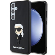 Karl Lagerfeld vāciņš Samsung Galaxy S24 Plus, melns (KLHCS24M3DRKINK)
