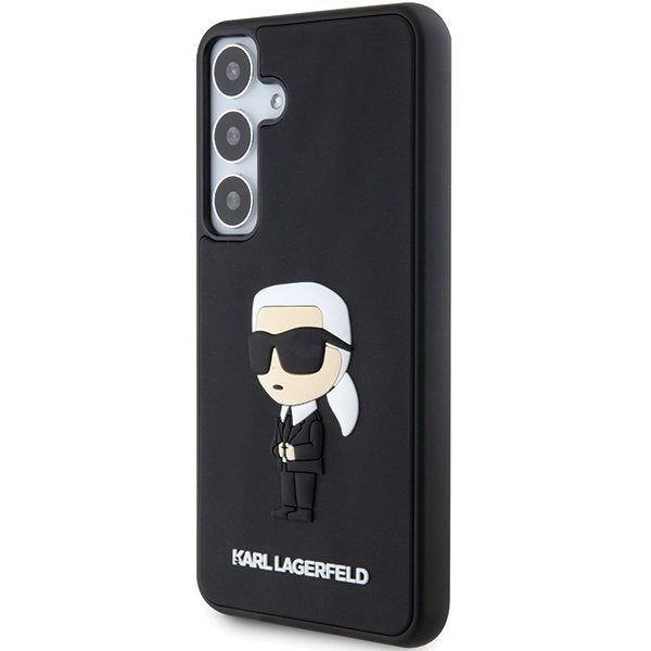 Karl Lagerfeld vāciņš Samsung Galaxy S24 Plus, melns (KLHCS24M3DRKINK)