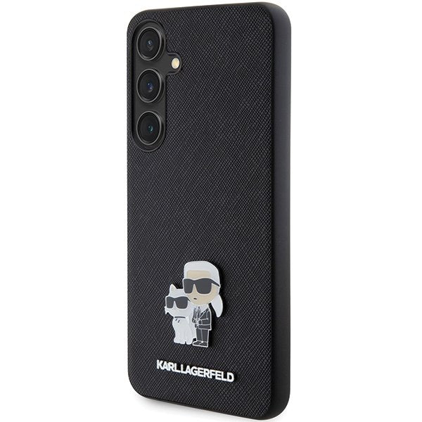 Karl Lagerfeld vāciņš Samsung Galaxy S24 Plus, melns (KLHCS24MPSAKCMPK)