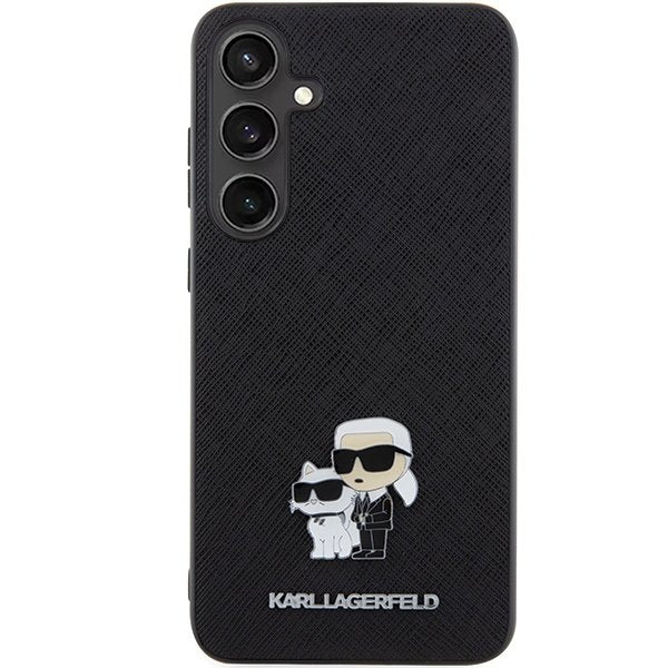 Karl Lagerfeld vāciņš Samsung Galaxy S24 Plus, melns (KLHCS24MPSAKCMPK)