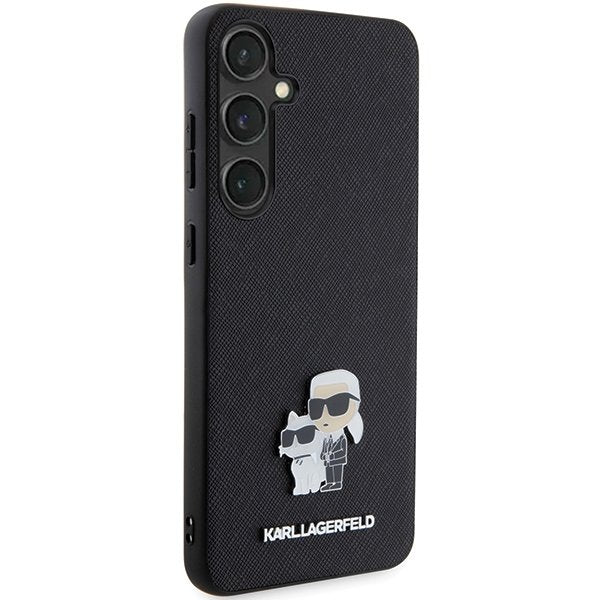 Karl Lagerfeld vāciņš Samsung Galaxy S24 Plus, melns (KLHCS24MPSAKCMPK)