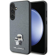 Karl Lagerfeld vāciņš Samsung Galaxy S24 Plus, pelēks (KLHCS24MPSAKCMPG)