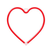 Neona LED HEART sarkans Baterijas + USB FLNE07 Forever Light