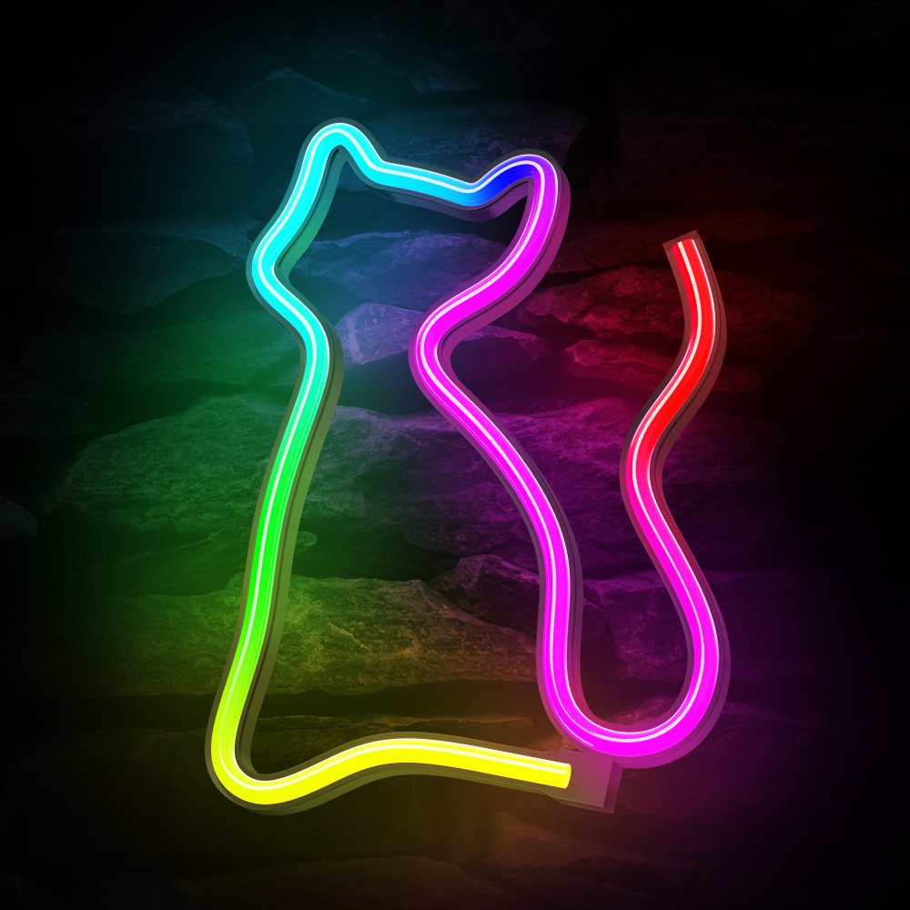 Forever Light gaisma Neon LED RGB CAT FLRN03 + RC Forever