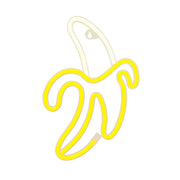 Neona LED BANANA balts, dzeltens Baterijas + USB FLNE10 Forever Light