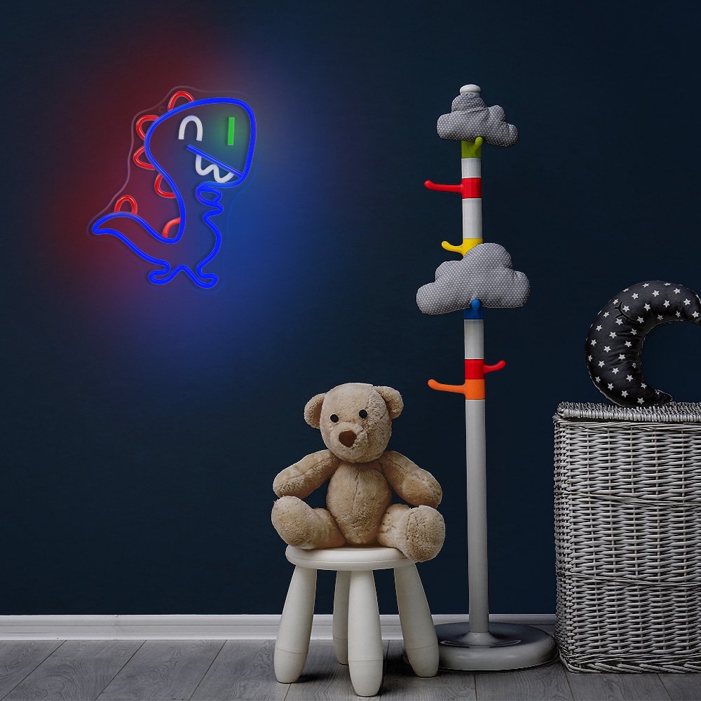 Neona LED JURASSIC BABY DINO zils FLNJ01 Forever Light