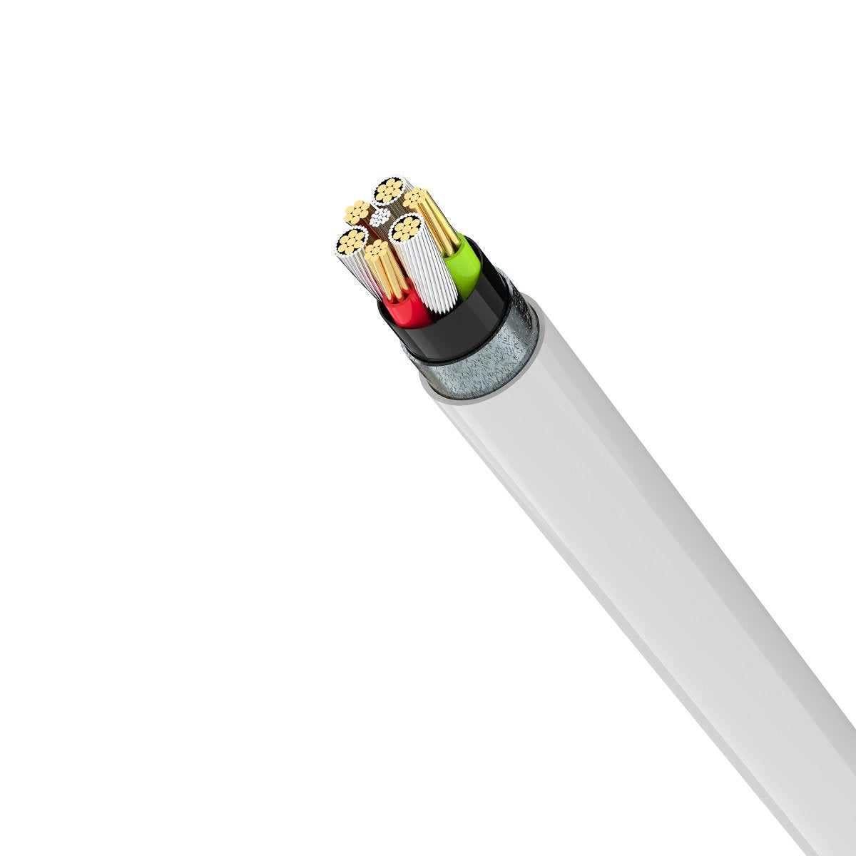 Devia kabelis Smart EC042 PD USB-C - USB-C 60W 3A, balts