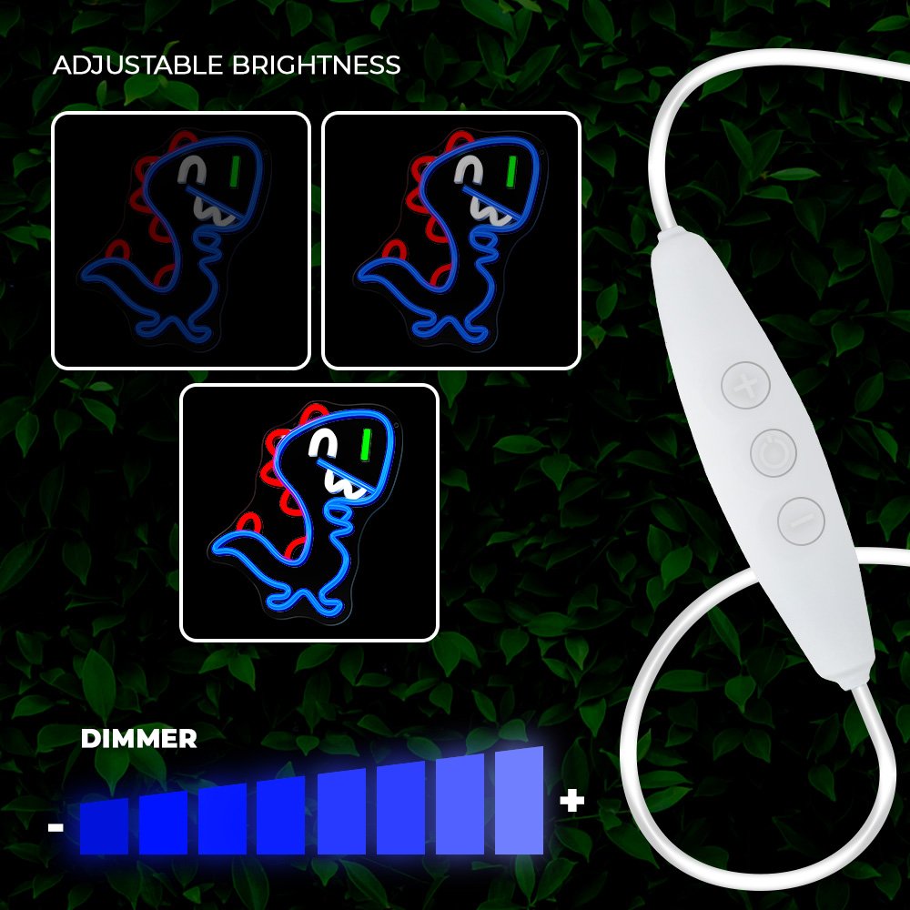 Neona LED JURASSIC BABY DINO zils FLNJ01 Forever Light