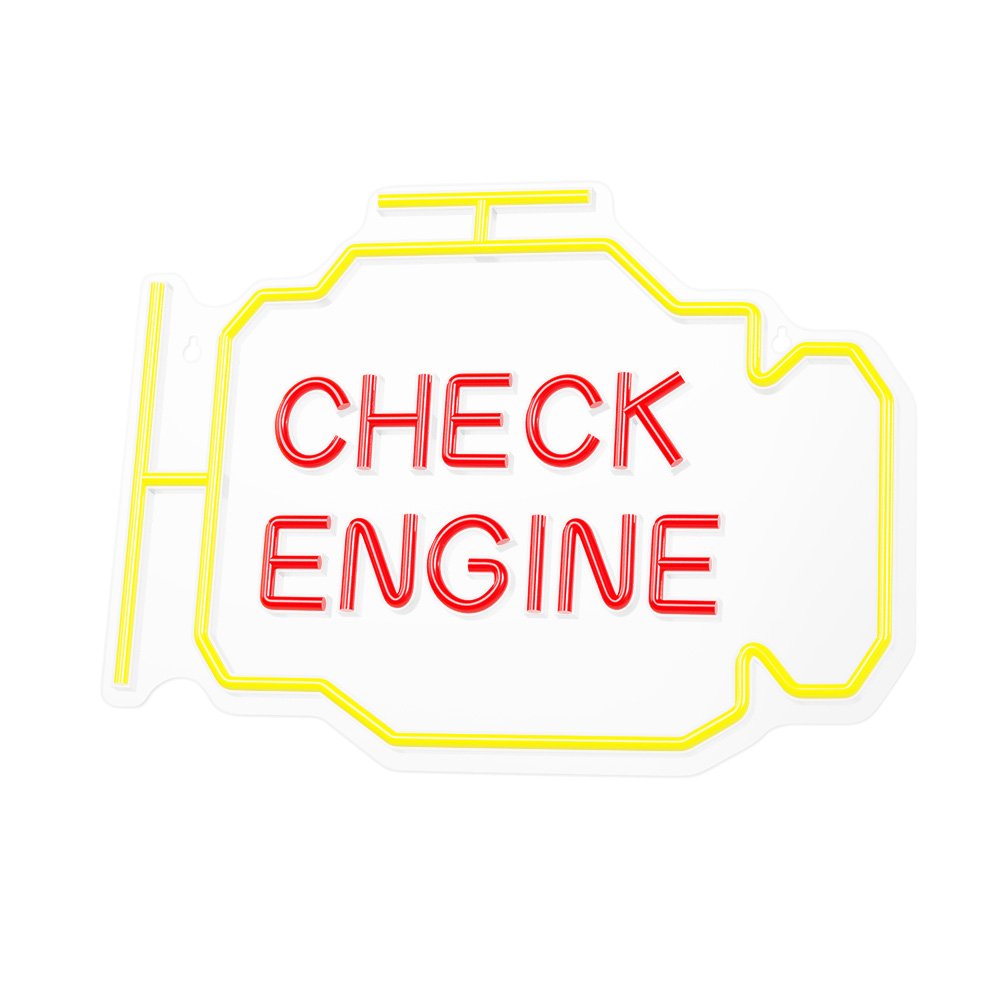Neona LED CHECK ENGINE dzeltens, sarkans NNE21 Neolia