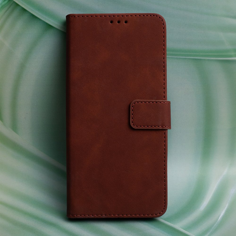 Smart Velvet maciņš Xiaomi Redmi 9C, brūns