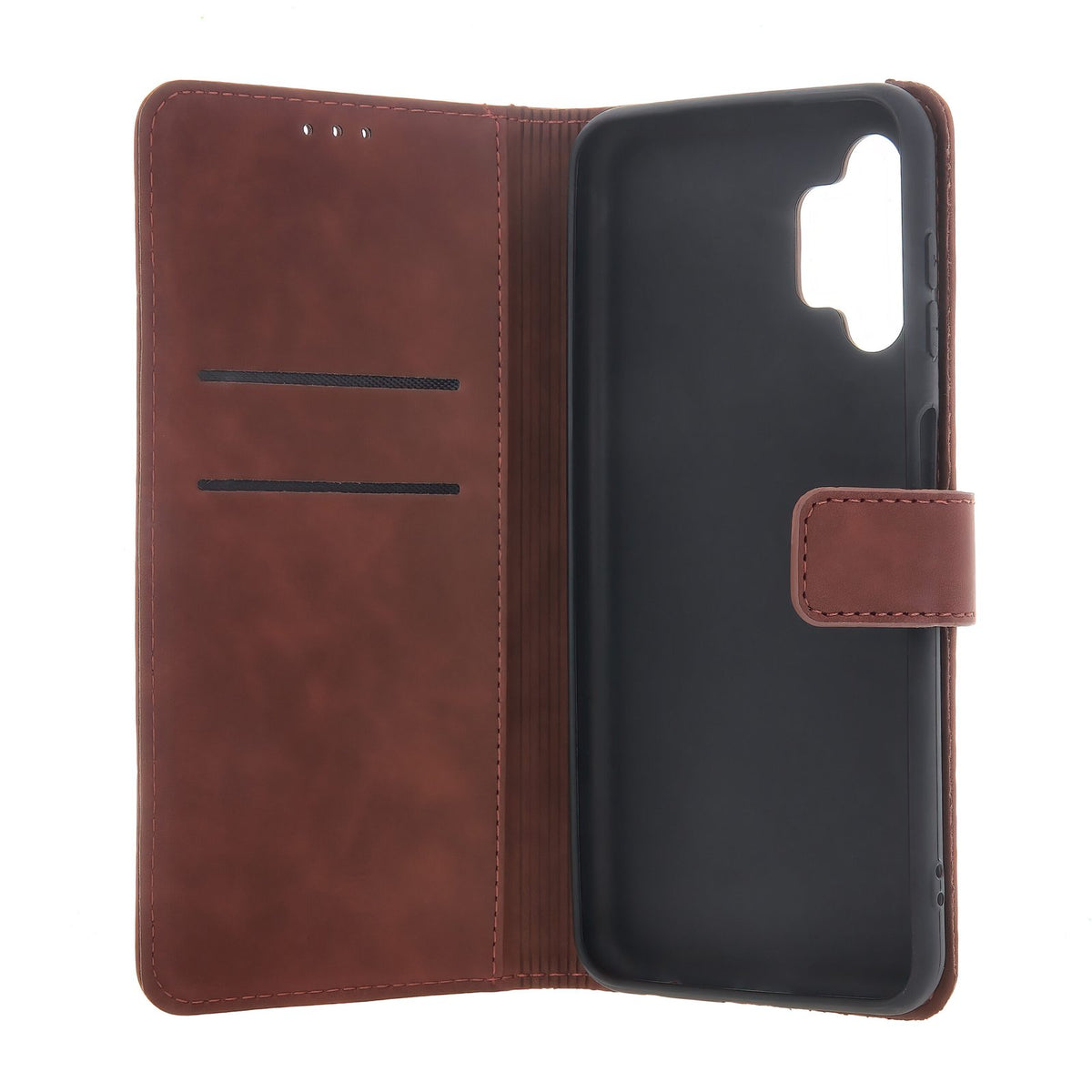 Smart Velvet maciņš Samsung Galaxy S26 Plus, brūns