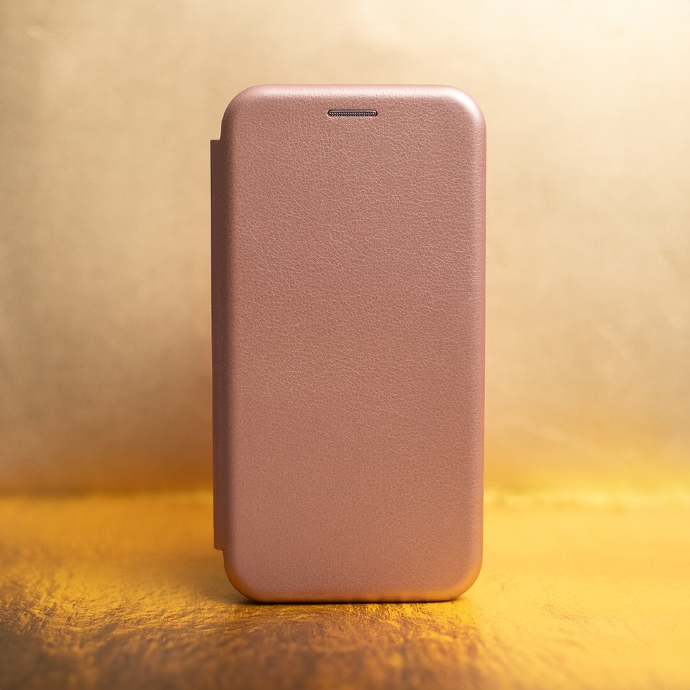 Smart Diva maciņš iPhone 16e / 17e, rozā zelts