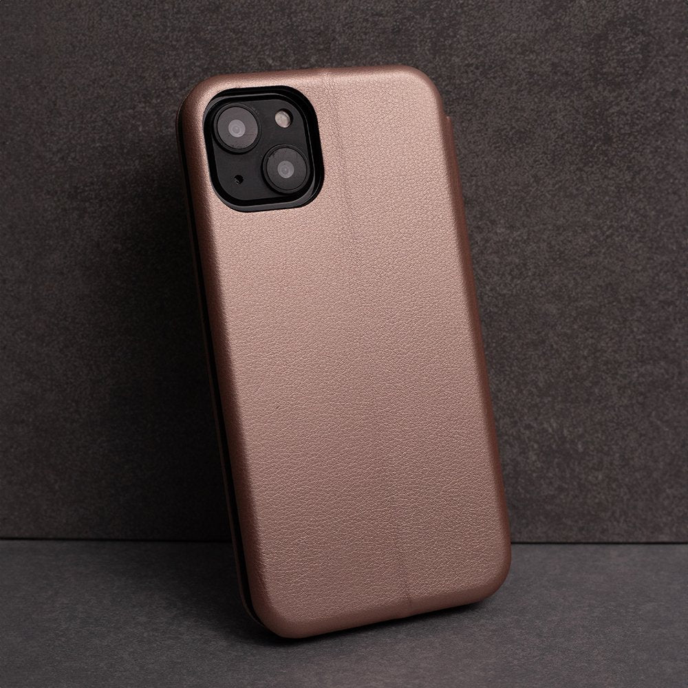 Smart Diva maciņš iPhone 17 Pro 6,3", rozā zelts