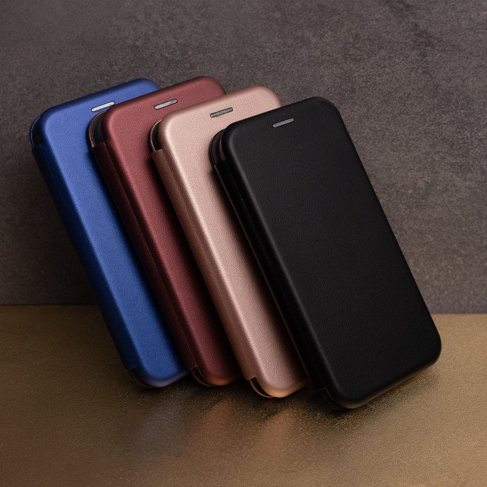 Smart Diva maciņš iPhone 16e / 17e, tumši zils